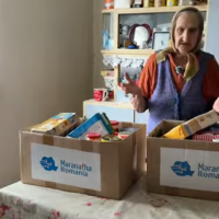 Sprijin cu alimente pentru Sauca Aurica