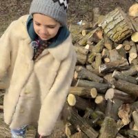 Cu ajutorul donatiilor stranse, am luat lemne de foc