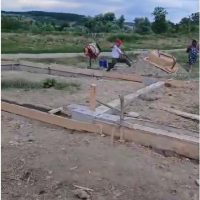 Am inceput constructia noii case pentru Madalin si familia lui